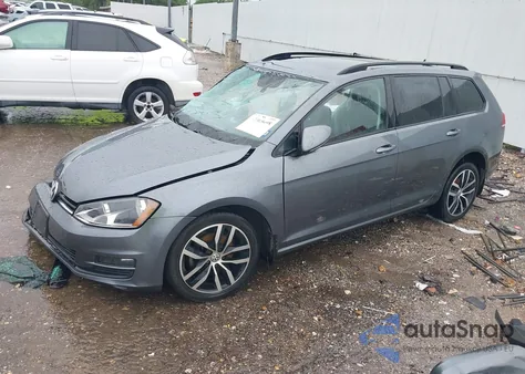 2017 Volkswagen Golf Sportwagen Tsi S from USA, damaged, VIN 3VW017AU0HM539859